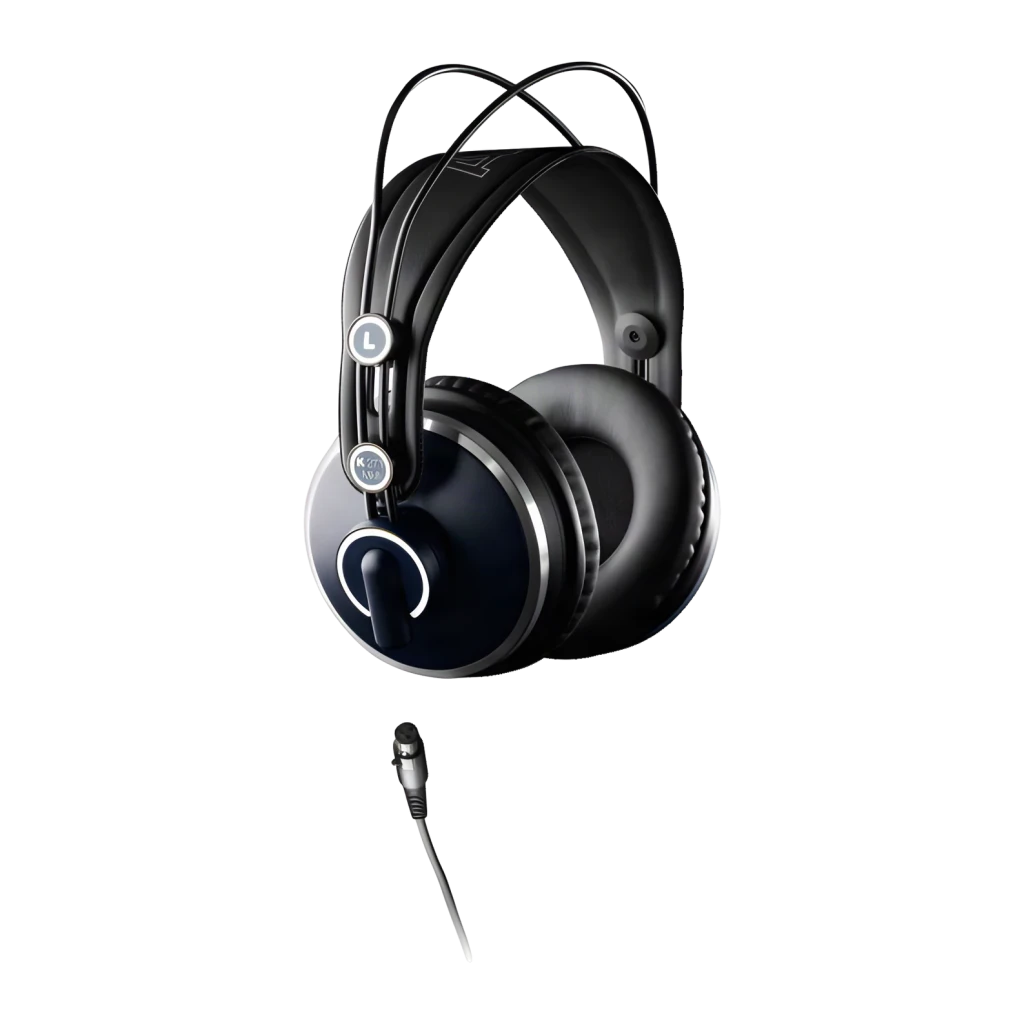 Auscultadores AKG K271 MkII Diadema Cabo Jack 3,5mm / 6,5mm 55Ω Preto