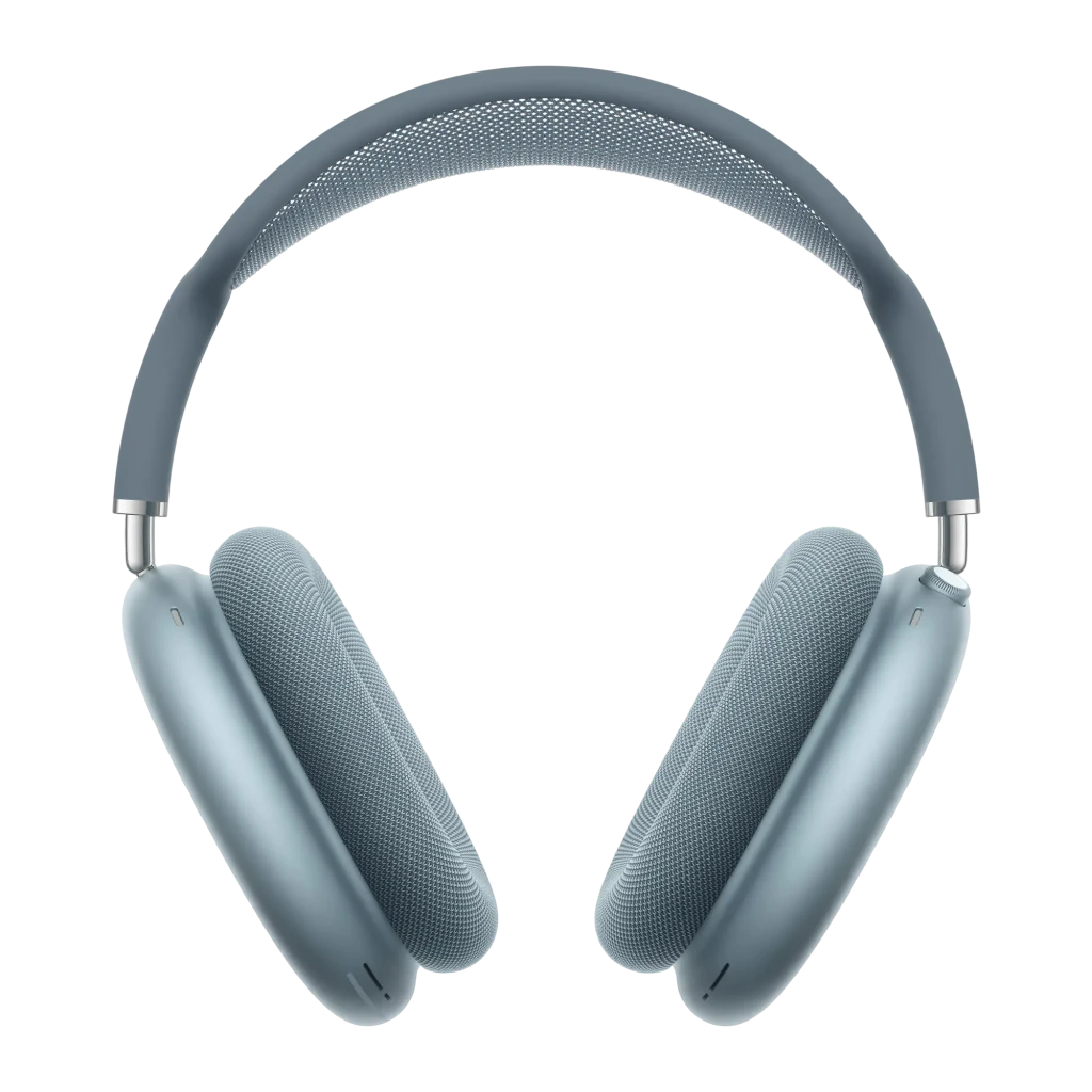 Auscultadores Apple AirPods Max 2 Cancelamento de Ruído Diadema Bluetooth 5.3 Azul Meia-Noite, vista frontal: arco em malha