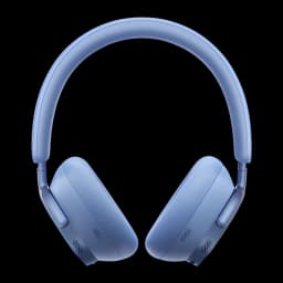 Auriculares Baseus Inspire XH1 Diadema Bluetooth 6.1 100h Azul, vista frontal: diadema y almohadillas azules sobre fondo