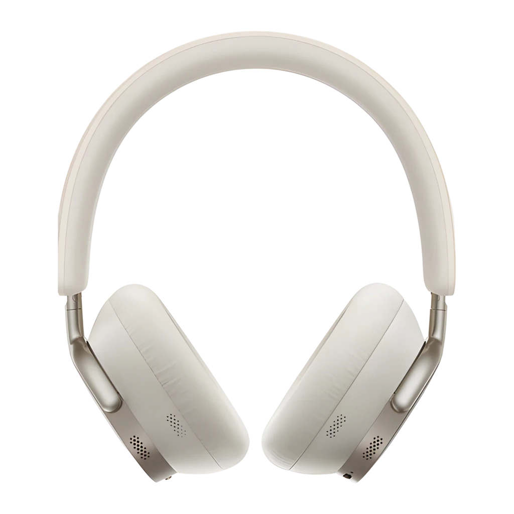 Auriculares Baseus Inspire XH1 Cancelación de Ruido Diadema Bluetooth 6.1 Blanco, vista frontal: diadema acolchada