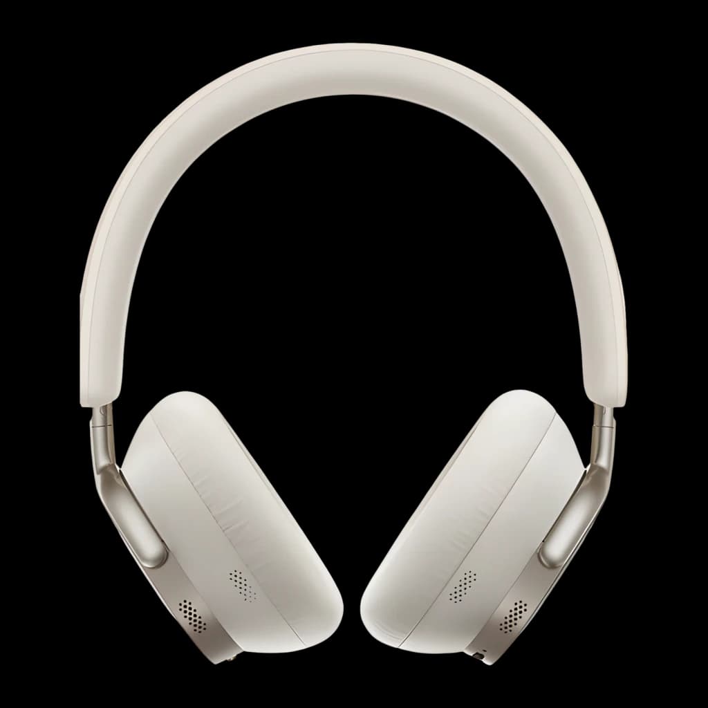 Auriculares Baseus Inspire XH1 Cancelación de Ruido Diadema Bluetooth 6.1 Blanco, vista frontal: diadema acolchada