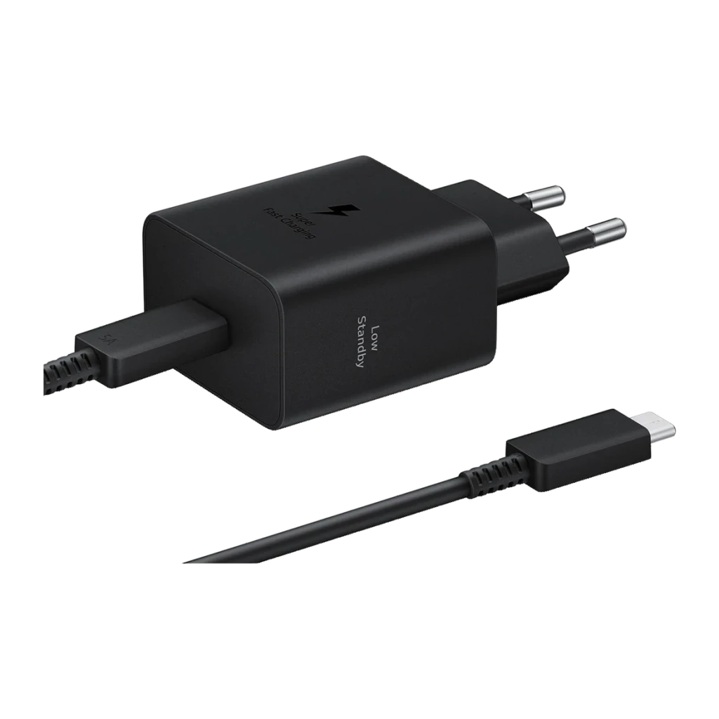 Samsung Cargador EP-T4511 45W USB-C con Cable Negro - vue principale
