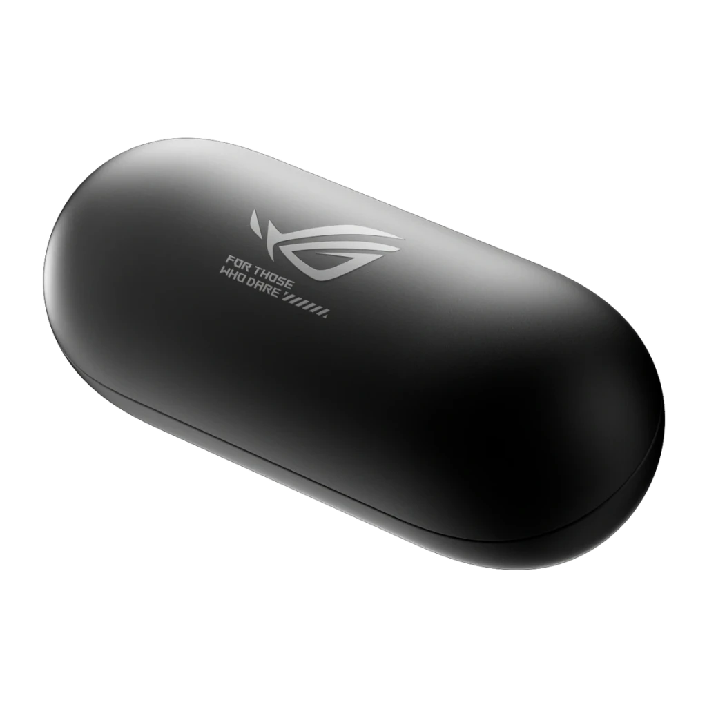 XREAL ROG R1-N Noir Réalité Augmentée Micro OLED 1920x1080 240Hz, étui: boîtier noir fermé avec logo ROG et slogan For Those
