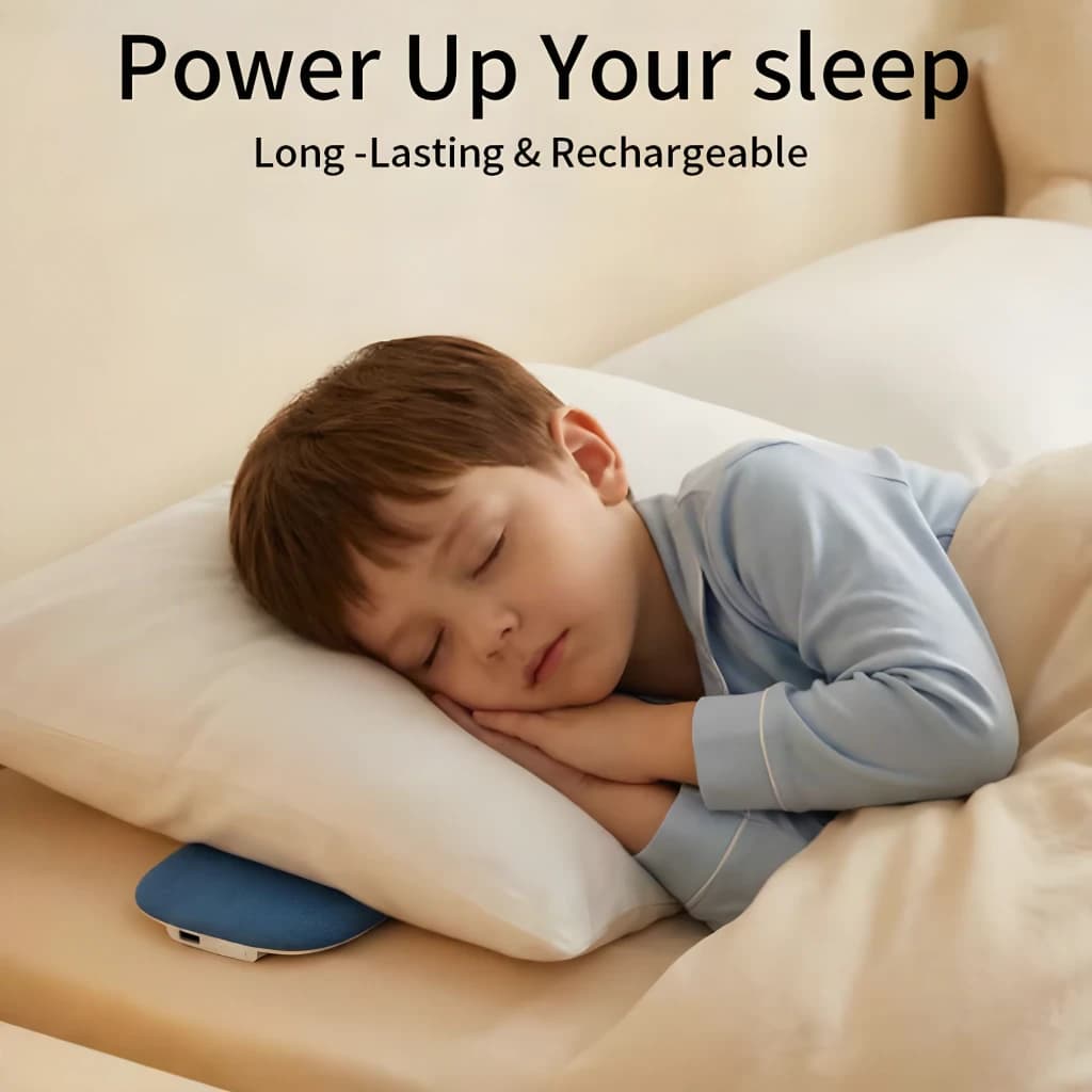 Haut-parleur d'oreiller NILLKIN pour dormir Bluetooth Bleu, usage: enfant dormant avec haut-parleur bleu sous l'oreiller