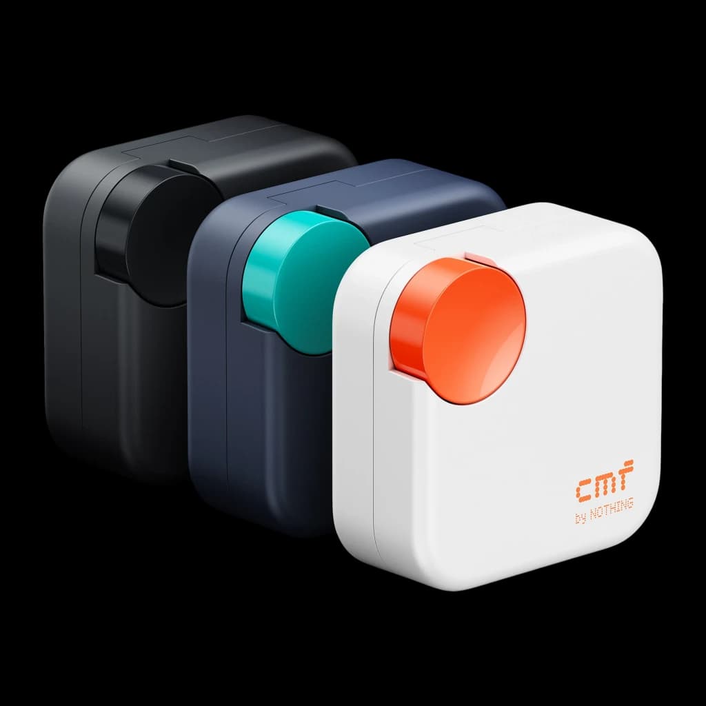 Auriculares CMF by Nothing Buds Neo Cancelación de Ruido TWS In-Ear Bluetooth 6.0 Blanco, vista frontal en ángulo: tres