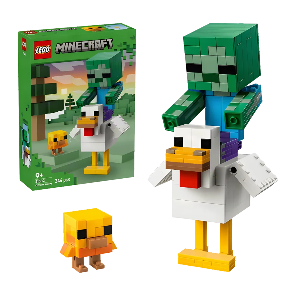 LEGO Set de construcción Minecraft 21582 Chicken Jockey - vista principal - Ítem1