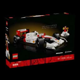 LEGO Icons 10330 McLaren MP4/4 & Ayrton Senna verde; rouge - vue principale