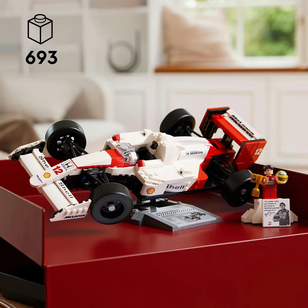 LEGO Icons 10330 McLaren MP4/4 & Ayrton Senna verde; rojo - vista principal - Ítem3