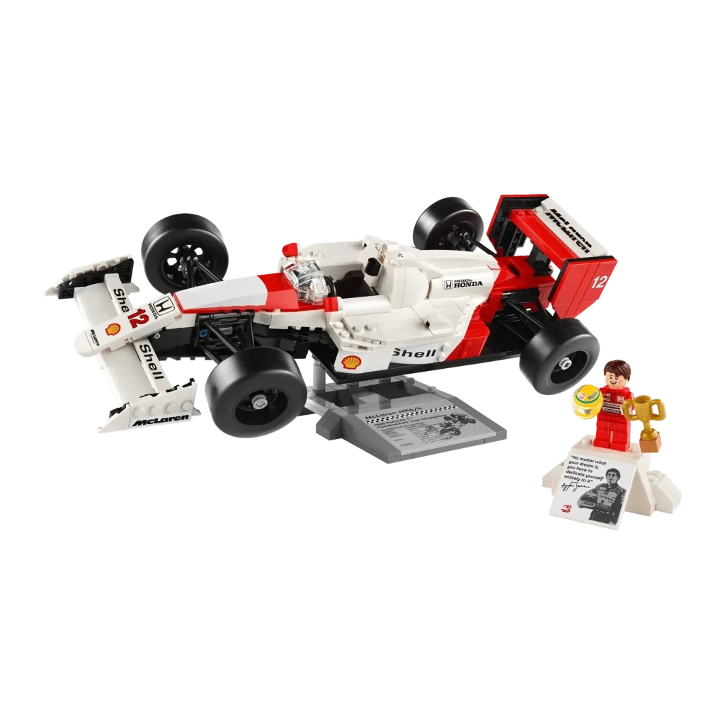 LEGO Icons 10330 McLaren MP4/4 & Ayrton Senna verde; rojo - vista principal - Ítem2