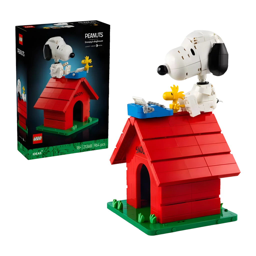LEGO Ideas 21368 Peanuts: La Caseta de Snoopy - vista principal - Ítem1