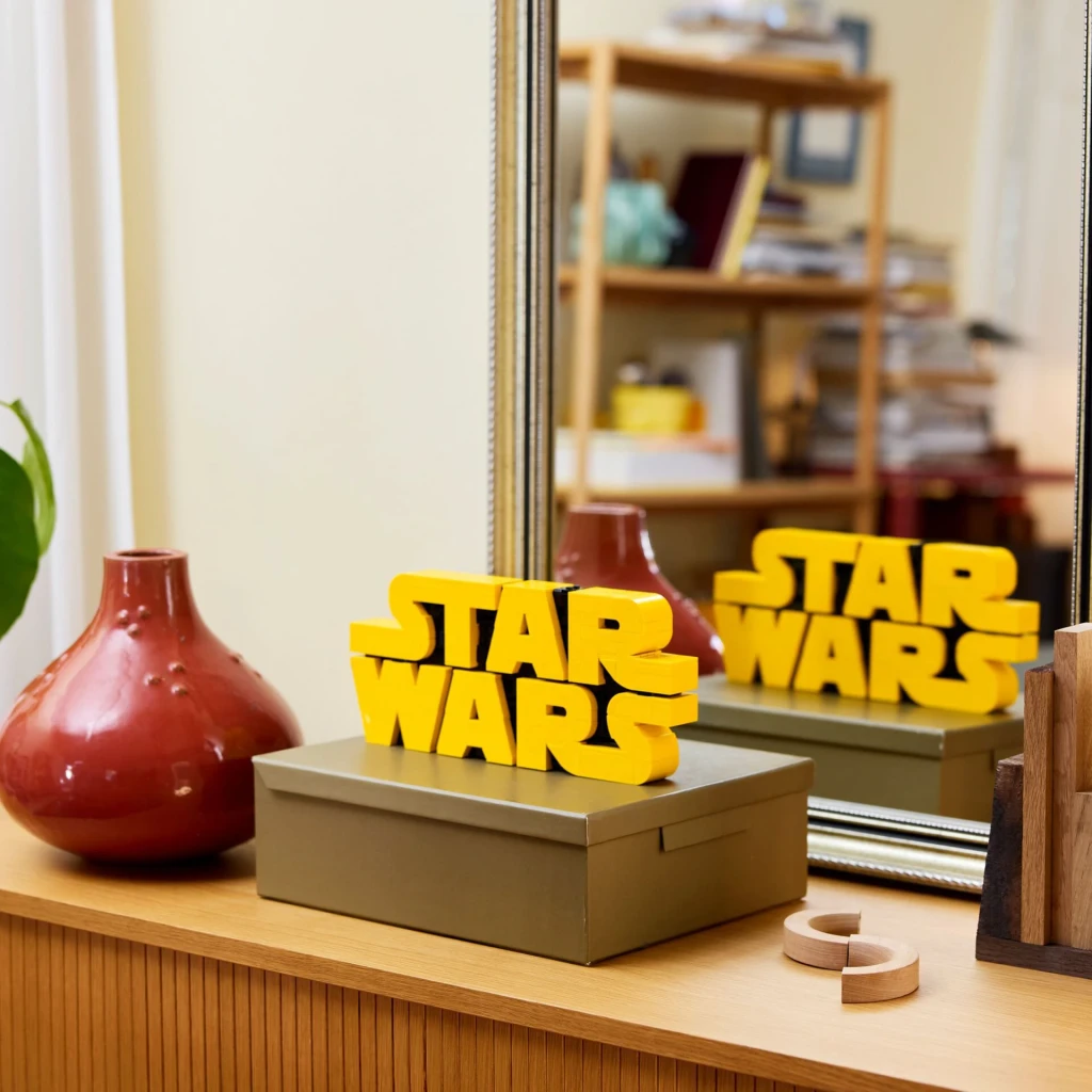 LEGO Star Wars 75407 Logo Star Wars construido con piezas - vista principal - Ítem5