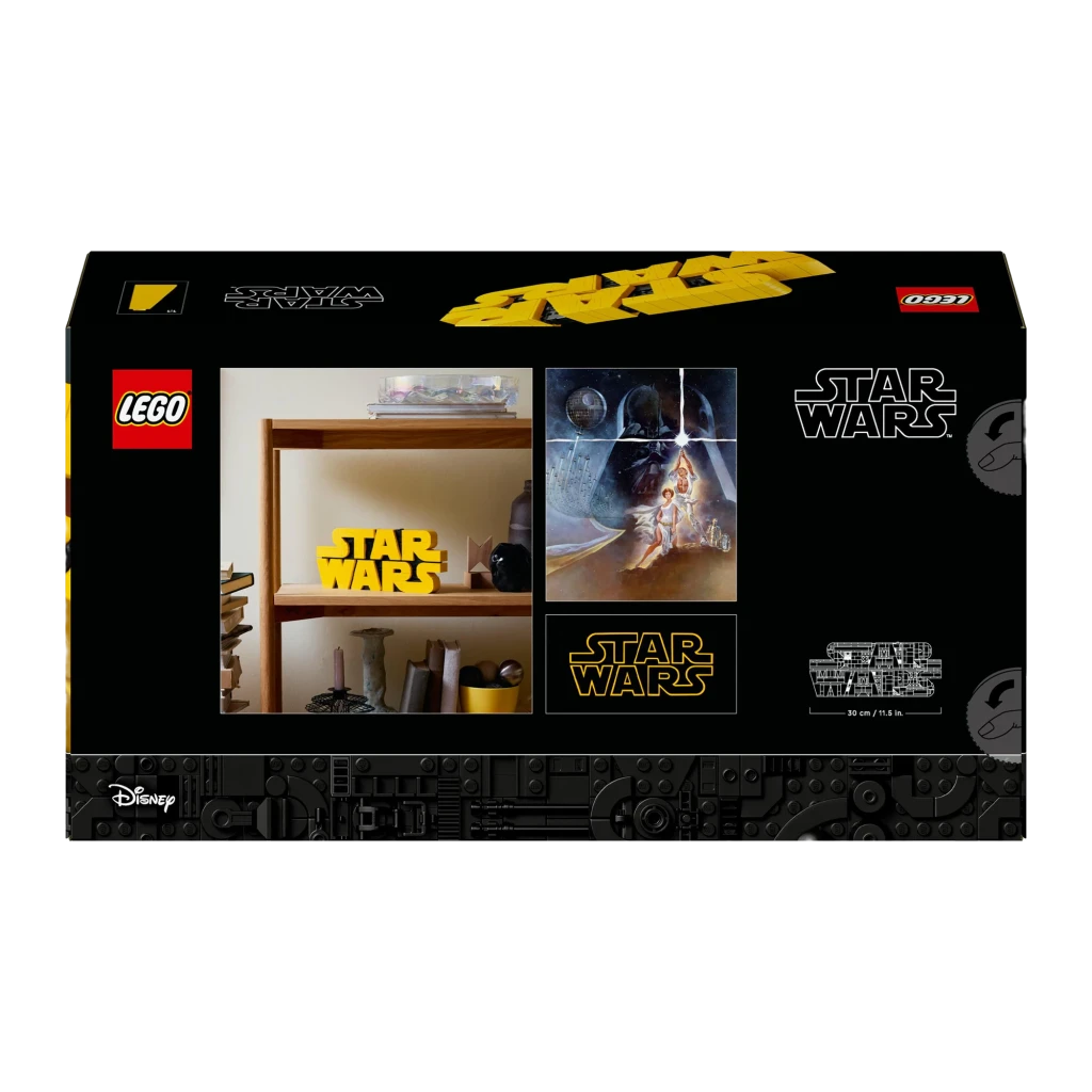 LEGO Star Wars 75407 Logo Star Wars construido con piezas - vista principal - Ítem6
