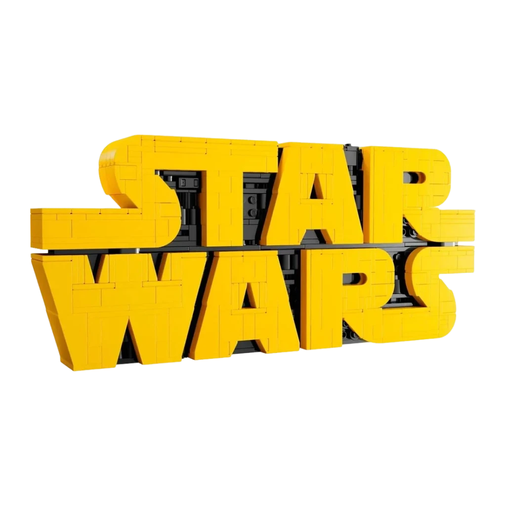 LEGO Star Wars 75407 Logo Star Wars construido con piezas - vista principal - Ítem1