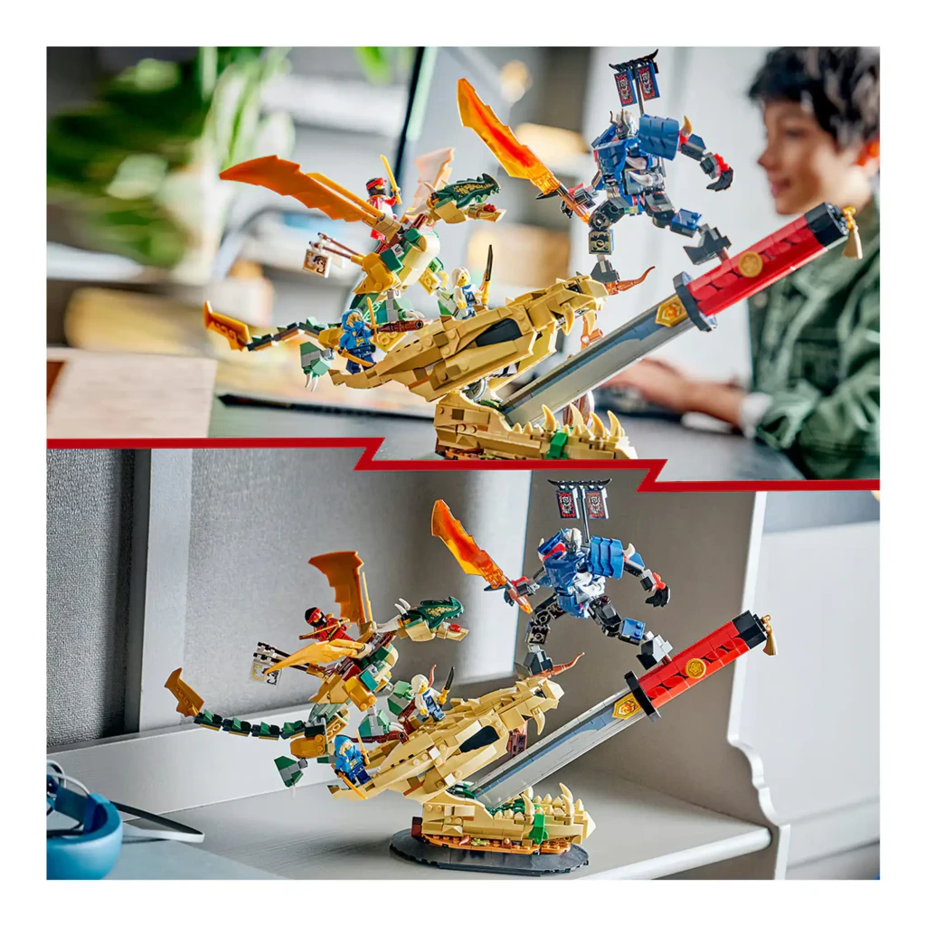 LEGO Set de construcción Ninjago 71871 Showdown en la Hoja del Dragón - vista principal - Ítem3