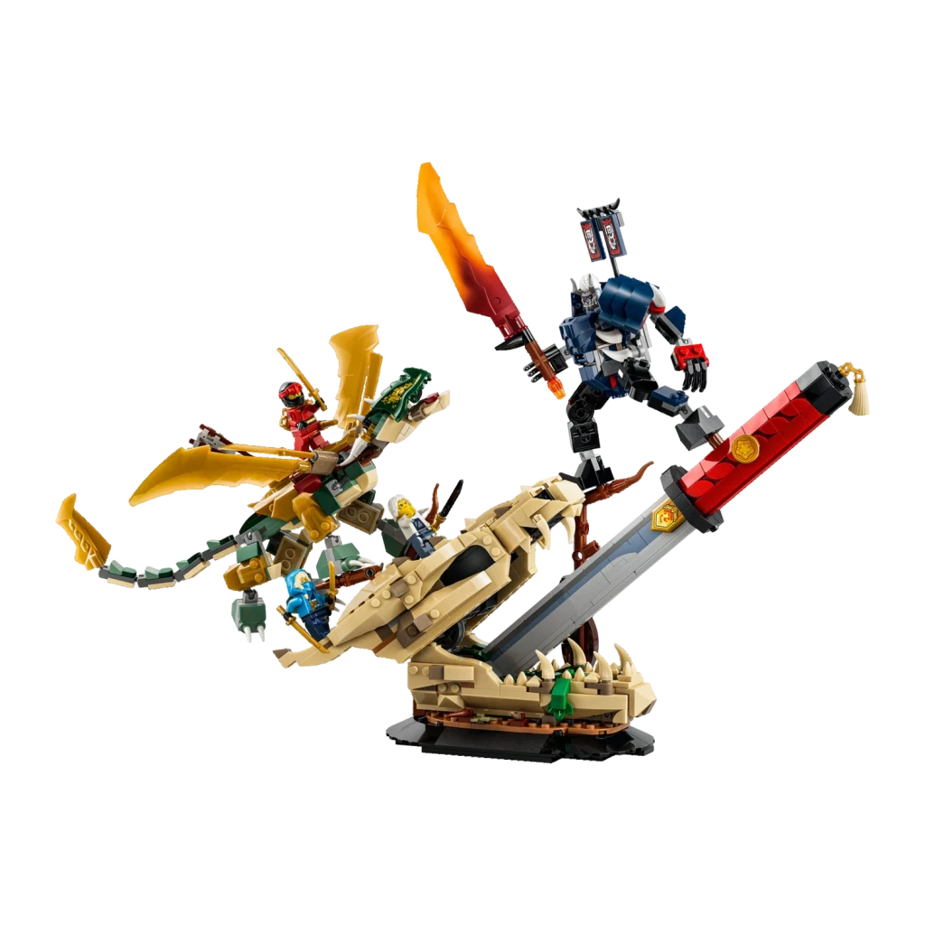 LEGO Set de construcción Ninjago 71871 Showdown en la Hoja del Dragón - vista principal - Ítem1
