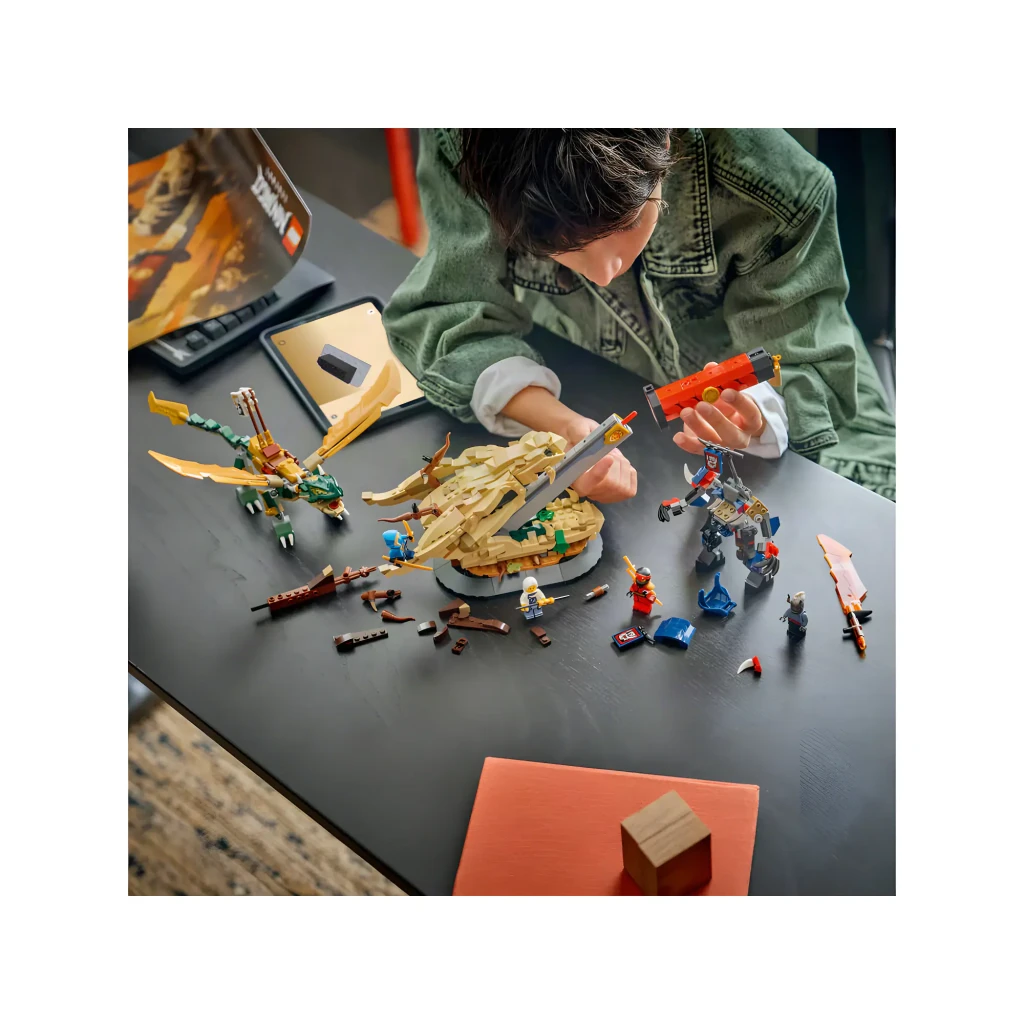LEGO Set de construcción Ninjago 71871 Showdown en la Hoja del Dragón - vista principal - Ítem4
