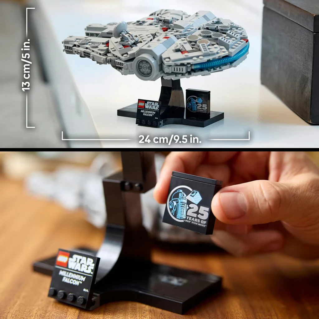 LEGO Star Wars 75375 Halcón Milenario multicolor - vista principal - Ítem5