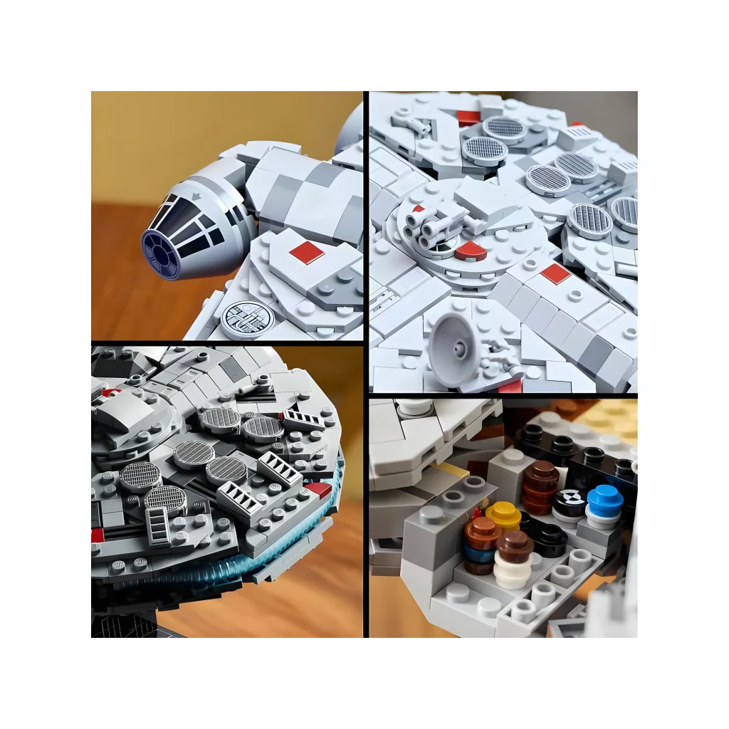 LEGO Star Wars 75375 Halcón Milenario multicolor - vista principal - Ítem3
