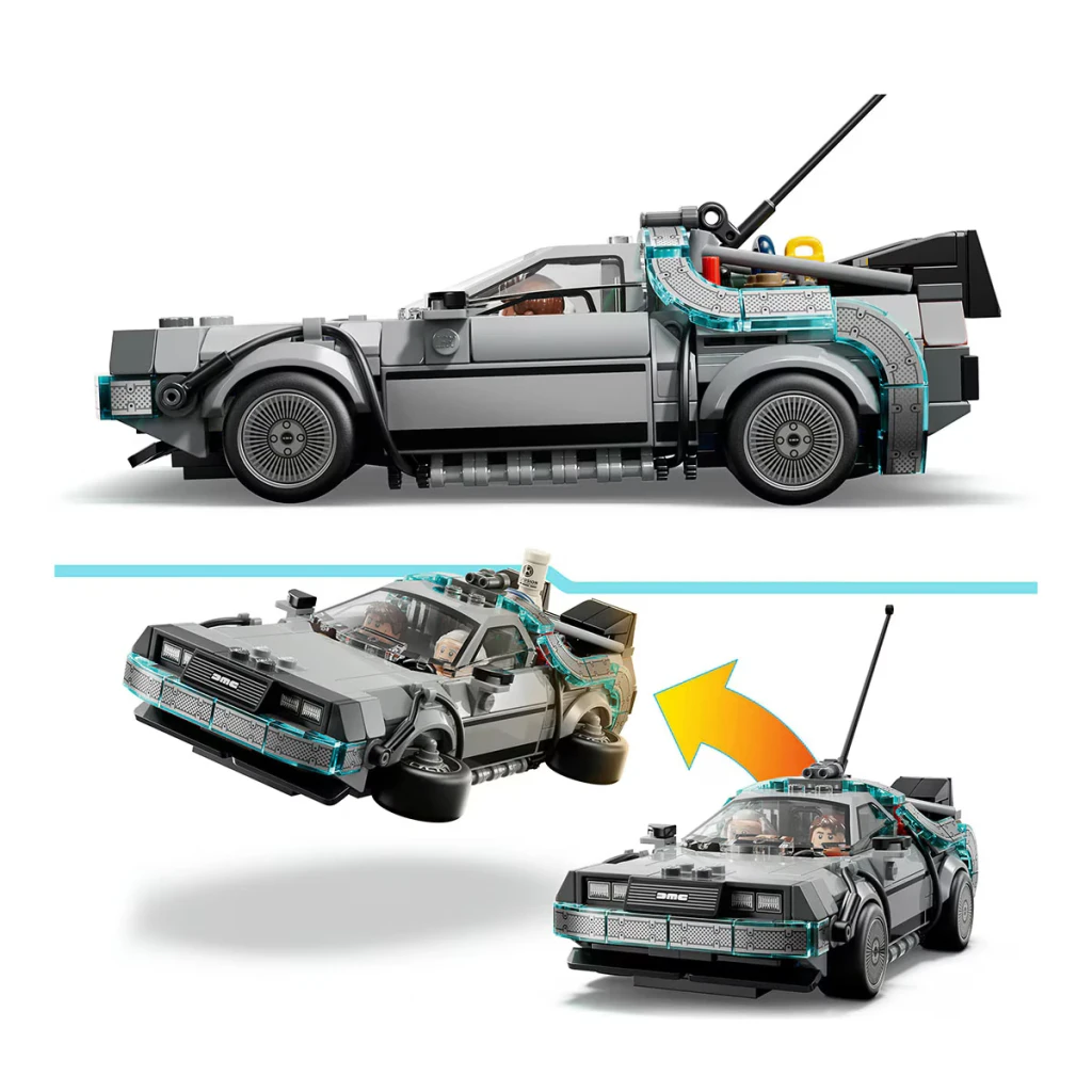 LEGO Speed Champions 77256 Máquina del Tiempo de Regreso al Futuro - vista principal - Ítem4