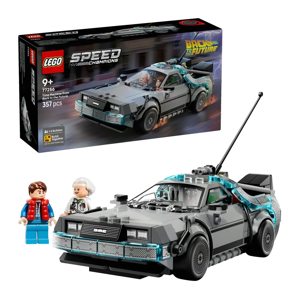LEGO Speed Champions 77256 Máquina del Tiempo de Regreso al Futuro - vista principal - Ítem1