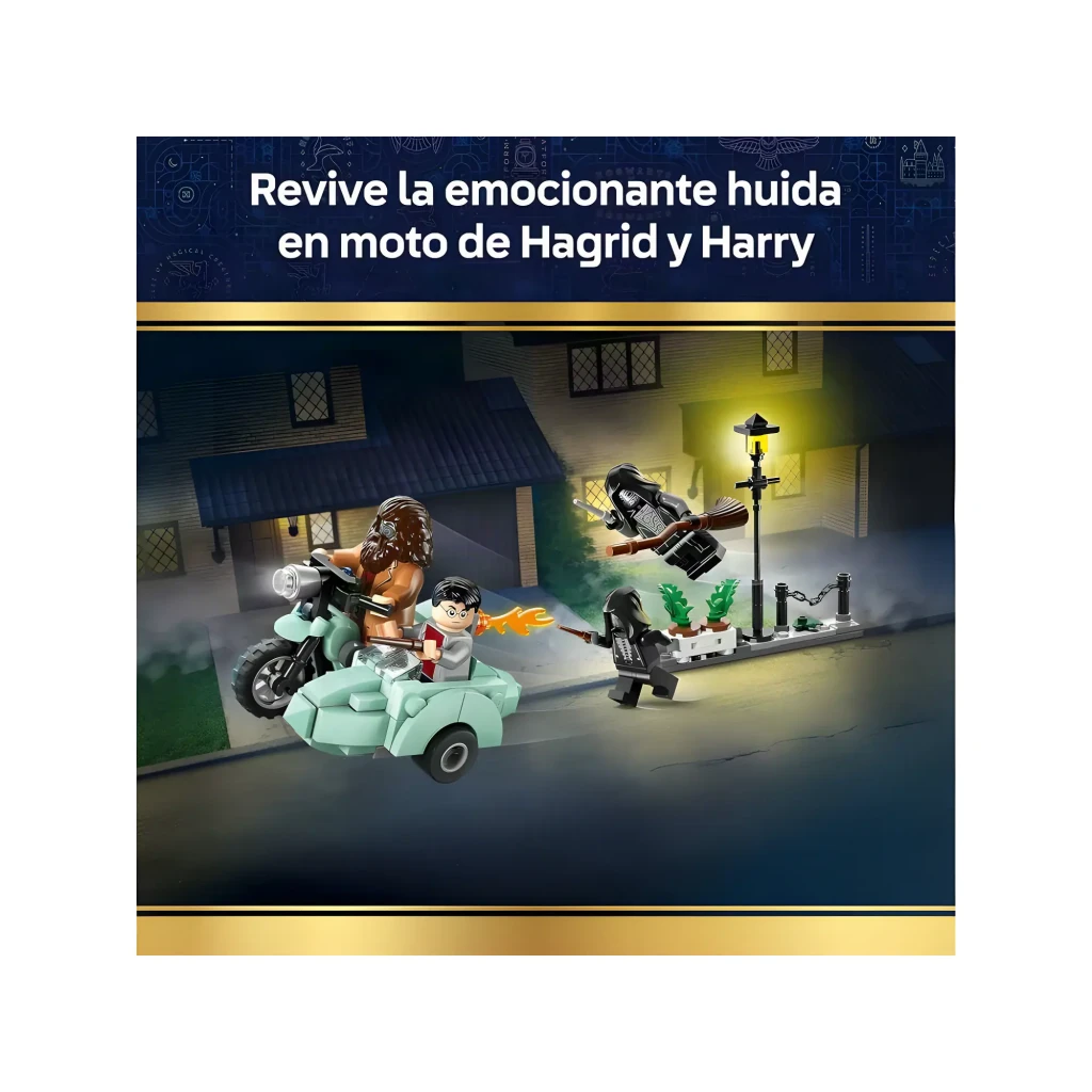 LEGO Harry Potter 76459 La Huida de Hagrid y Harry de Privet Drive - vista principal - Ítem3