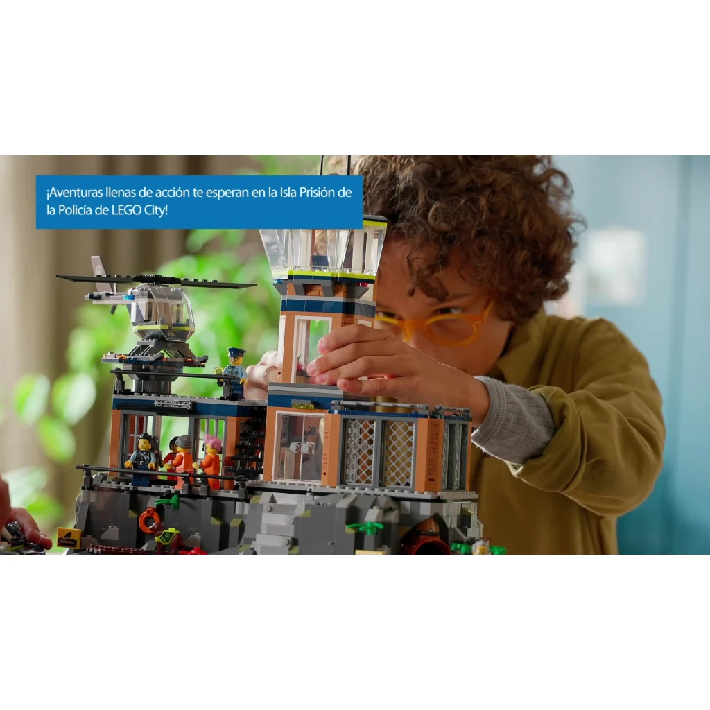 LEGO Set de Construcción City 60419 Comisaría de Policía en la Isla Prisión - vista principal - Ítem5