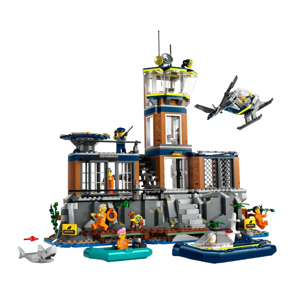 LEGO Set de Construcción City 60419 Comisaría de Policía en la Isla Prisión - vista principal - Ítem2