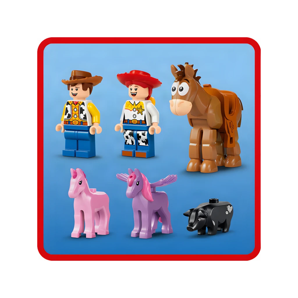LEGO Disney Pixar 43304 Rancho de Caballos de Blaze - 209 piezas, para niños a partir de 4 años