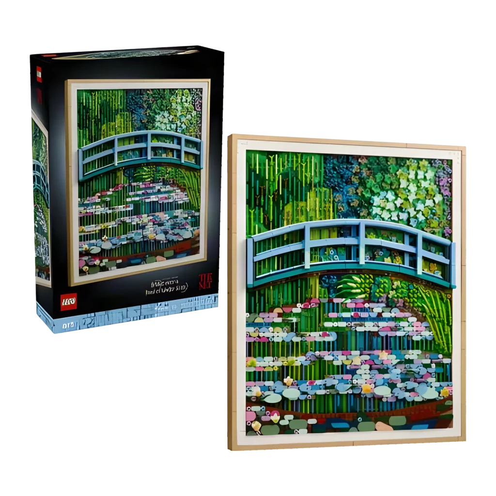 LEGO Art 31220 Claude Monet - El Puente sobre el Estanque de los Nenúfares - vista principal - Ítem1