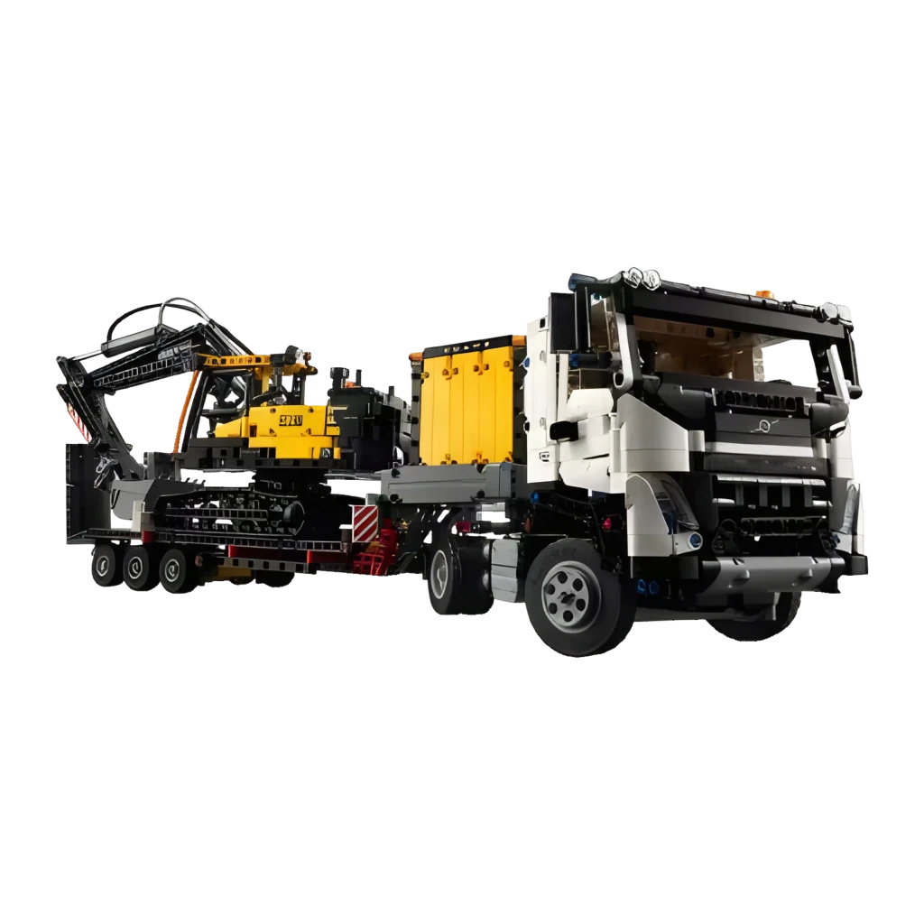 LEGO Set Technic 42175 Volvo FMX con Excavadora de Orugas EC230 Electric multicolor - vista principal - Ítem2