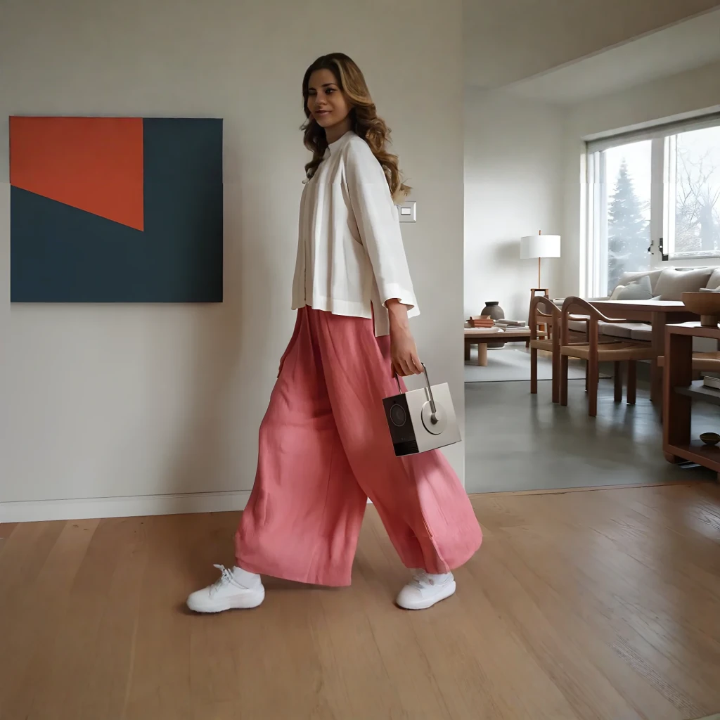 LG Videoprojetor PU600U 4K UHD prata/preto, vista frontal: lente central, alça metálica e grelha de ventilação inferior - Item4