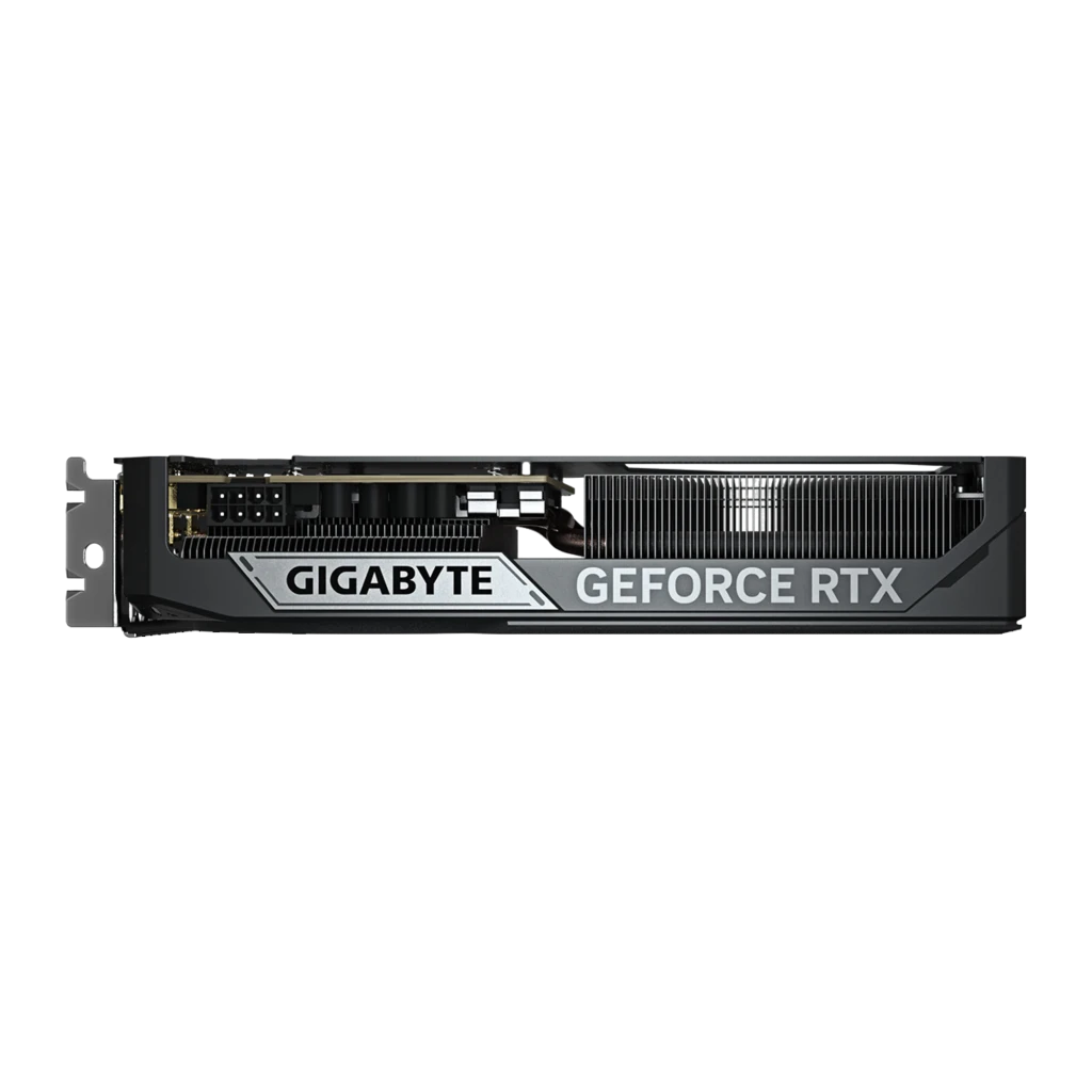 Gigabyte RTX 5060 Ti Windforce OC 16GB preto, kit completo: placa gráfica ao lado da caixa com design RTX 5060 Ti - Item5