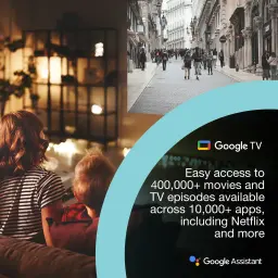 Epson V11HB73140 noir, Google TV: accès à plus de 400 000 films et épisodes sur 10 000+ apps dont Netflix