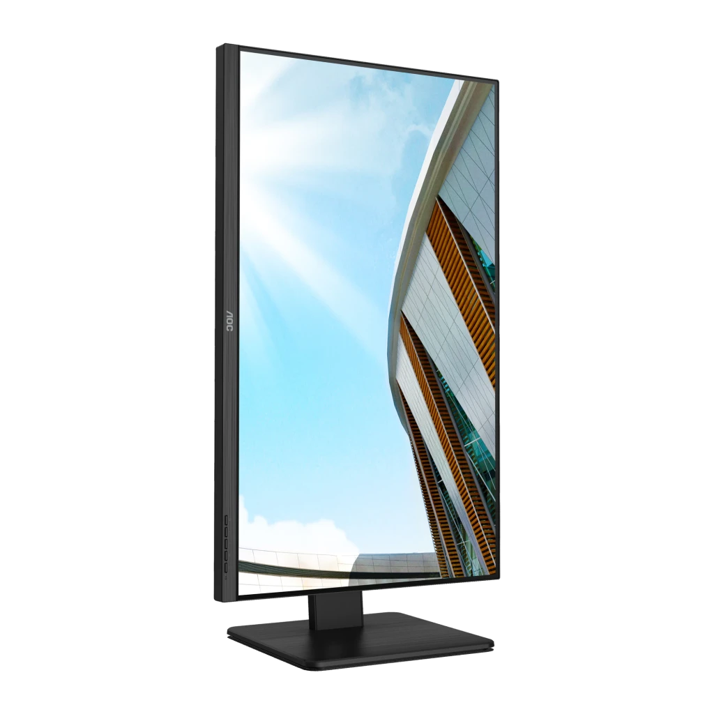 AOC Monitor U32P2 31.5 pulgadas 4K Negro, vista frontal: pantalla con iconos 32