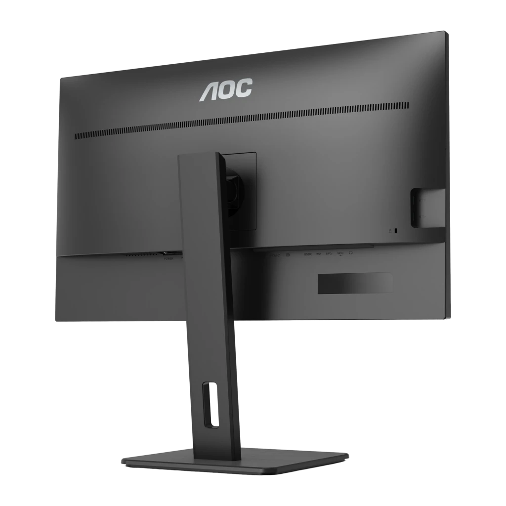 AOC Monitor U32P2 31.5 pulgadas 4K Negro, vista frontal: pantalla con iconos 32