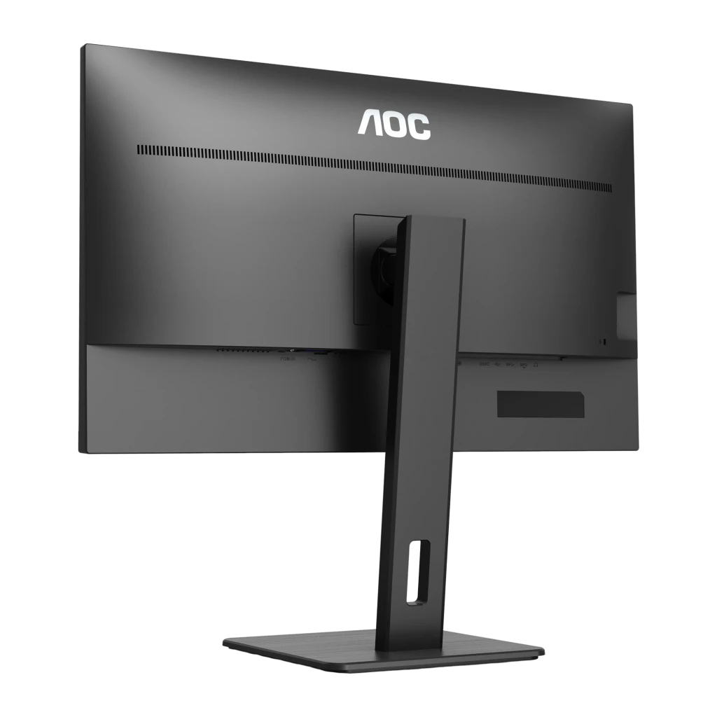 AOC Monitor U32P2 31.5 pulgadas 4K Negro, vista frontal: pantalla con iconos 32