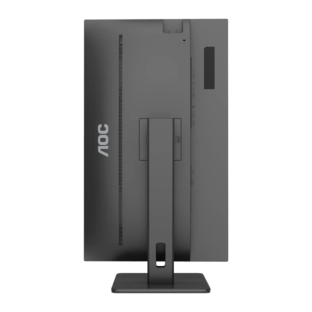 AOC Monitor U32P2 31.5 pulgadas 4K Negro, vista frontal: pantalla con iconos 32