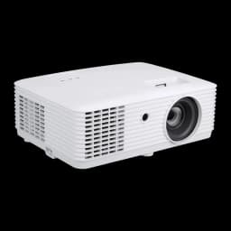 Acer Projecteur HL6513i 1080p Blanc, angle avant-gauche: objectif, grille latérale et capot supérieur visibles