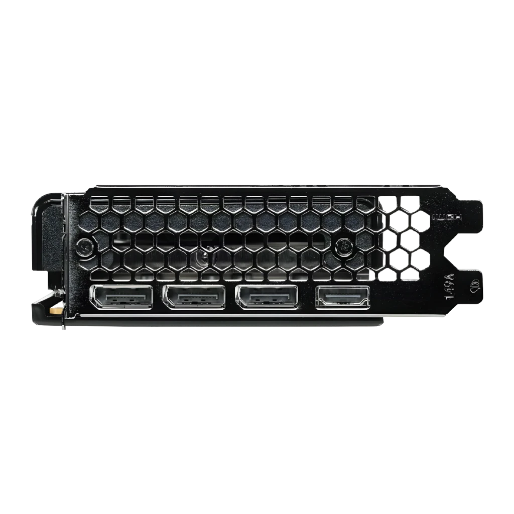 Palit GeForce RTX 5060 Ti Infinity 3 OC 16GB negra, vista con caja: tarjeta gráfica triple ventilador junto a su caja - Ítem4
