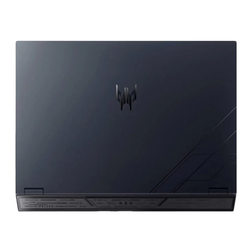 Acer Predator Helios Neo 16 AI 1TB Negro, vista frontal: pantalla con logo Predator y teclado RGB multicolor iluminado - Ítem2