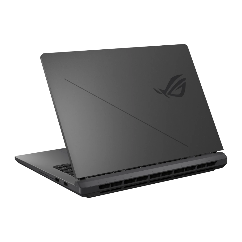 ASUS ROG G615JPR 1TB Gris Eclipse, vista frontal: pantalla con specs RTX 5070, ROG Nebula Display 2,5K 240Hz y teclado - Ítem4