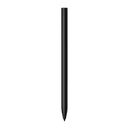 TCL Stylet numérique T-Pen noir, vue frontale verticale: corps cylindrique droit avec pointe en bas
