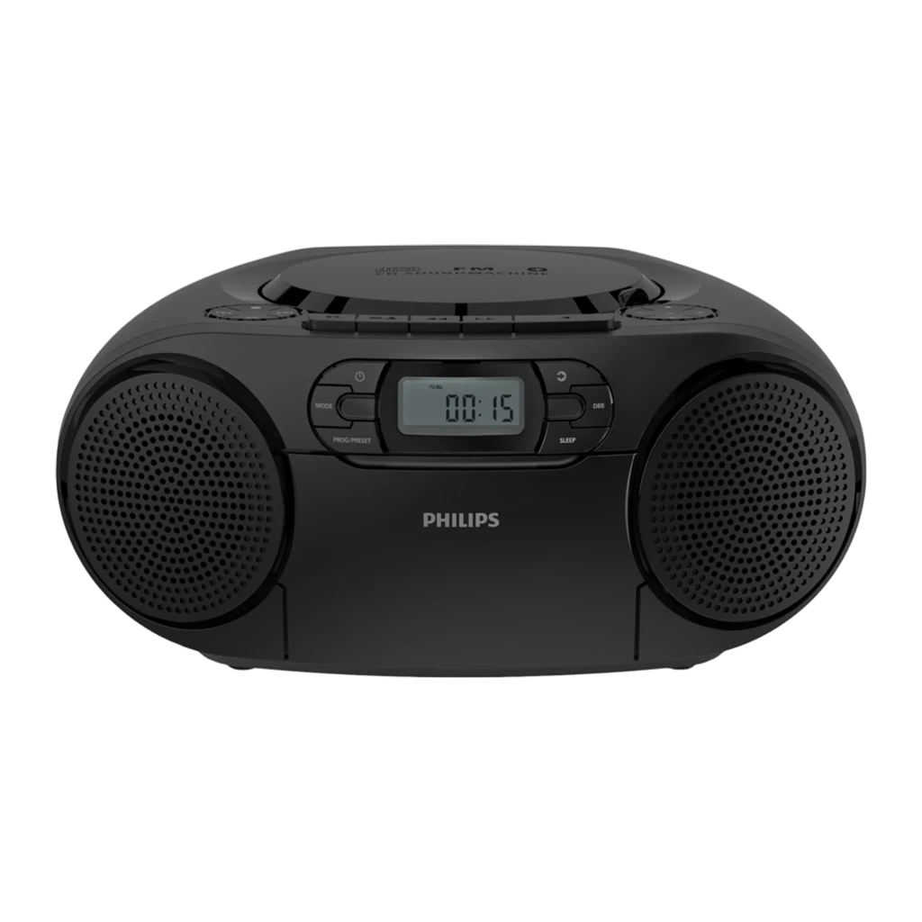 Reproductor de CD portátil Philips TAZ2200/10 3W Bluetooth 6.0