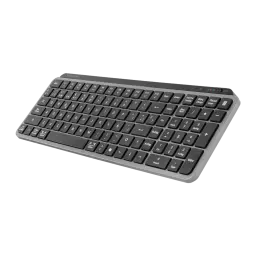 Mars Gaming MK-SILENKEYS negro, vista frontal derecha: teclado compacto QWERTY español con teclado numérico integrado