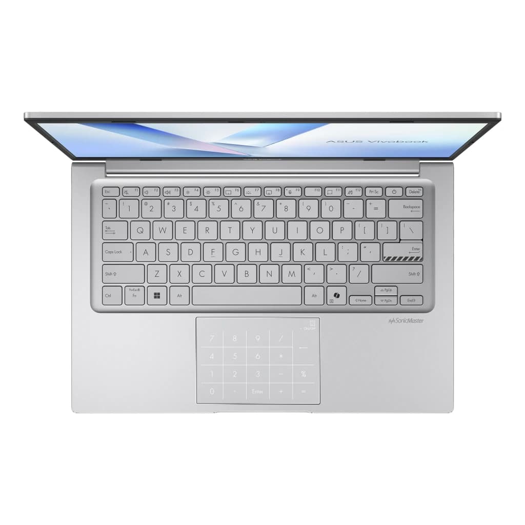 ASUS Portátil Vivobook 14 X1404MA-EB061 14 pulgadas Full HD Intel Core 7 350 16+512 GB SSD Sin Sistema Operativo Plata 4