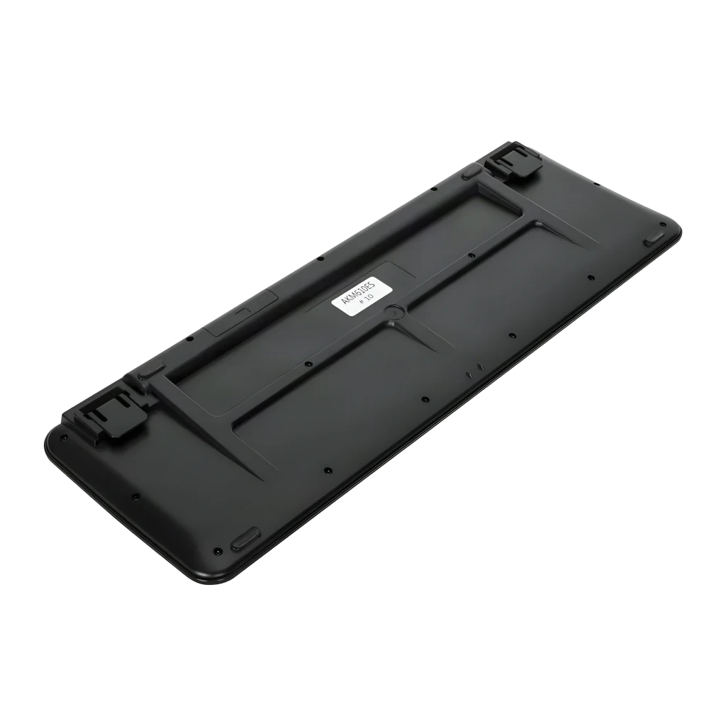 Targus AKM610ES negro, kit completo: teclado y ratón inalámbricos negros vistos desde arriba juntos - Ítem8