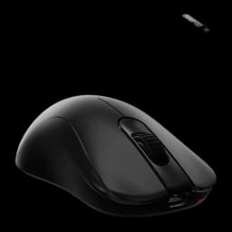 ZOWIE Souris Gaming ZA13-DW Noir, kit complet: souris en angle supérieur avec récepteur USB sans fil flottant