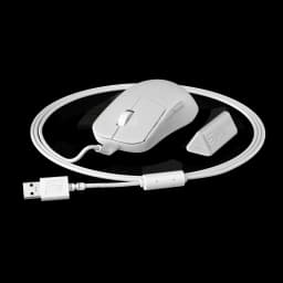 Endgame Gear OP1w 4K Wireless blanc, kit complet: souris, câble USB avec adaptateur et récepteur USB sans fil