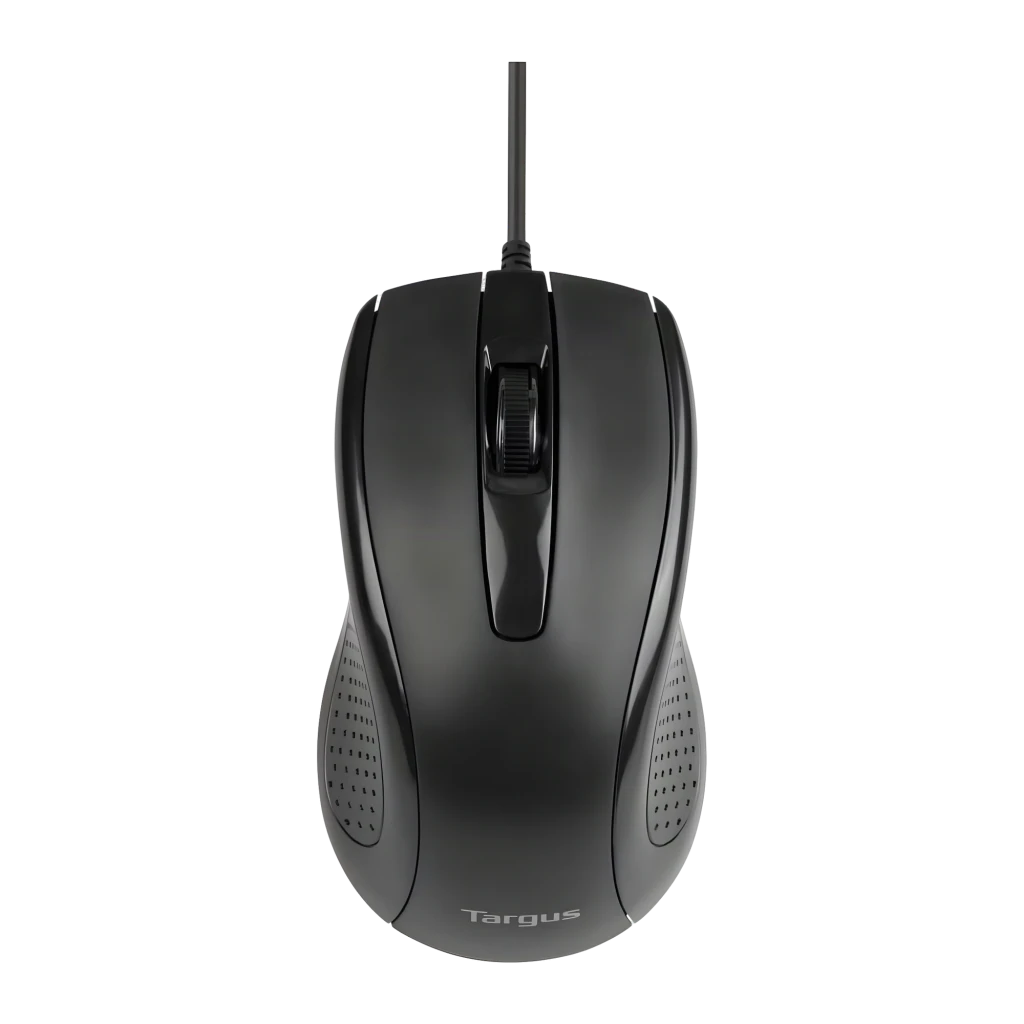 Targus AKM622ES QWERTY negro, vista superior: teclado completo con teclado numérico y ratón con cable - Ítem8