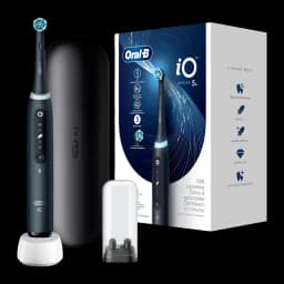 Oral-B Braun 415107 Negro mate, contenido del pack: cepillo, estuche, base cargadora y caja iO Series 5N